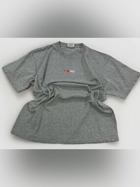 90s Nike T-Shirt Vintage Courage Commitment Medium Center Swoosh Made in USA